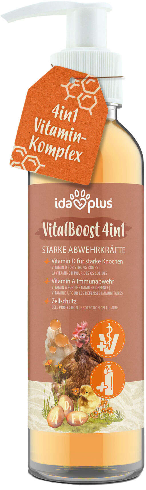 ida plus Vitaminkonzentrat VitalBoost 4in1